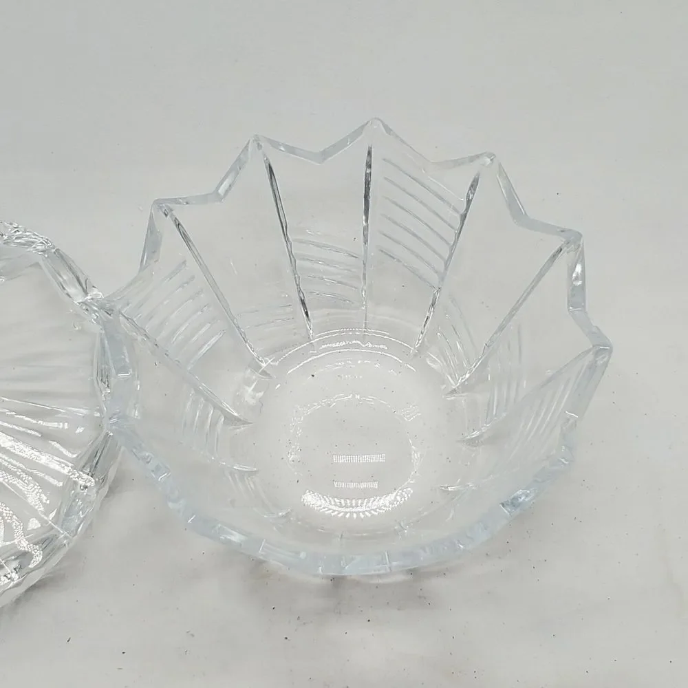 Caesar‎ Crystal Bohemiae Hand Cut Lead Crystal Covered Dish